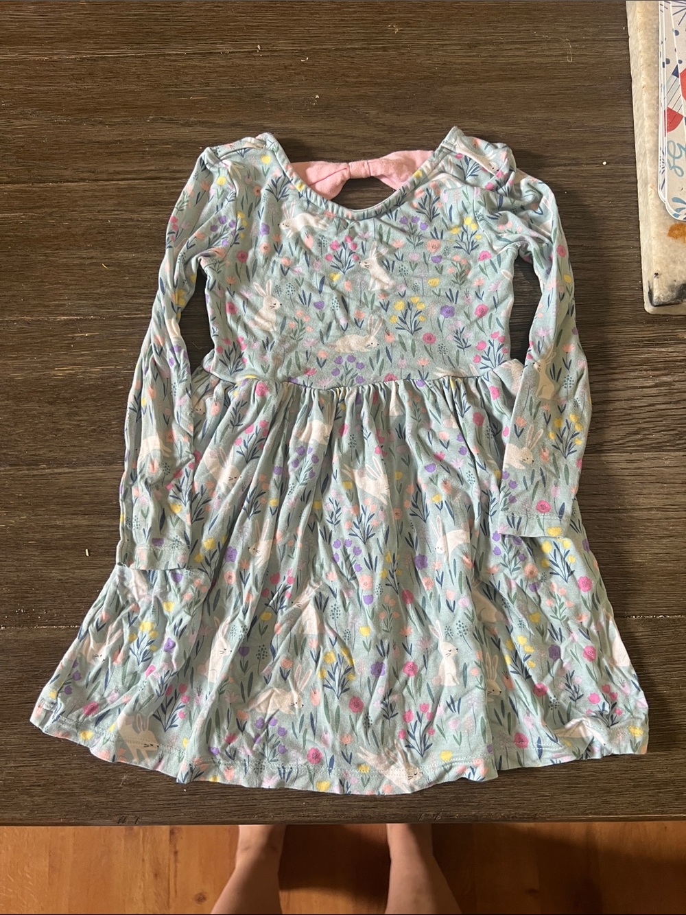 Little Sleepies bunny bloom dress